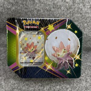 ✅Pokemon TCG Shining Fates Eldegoss V Tin Collectible NEW Foil Card Booster Pack